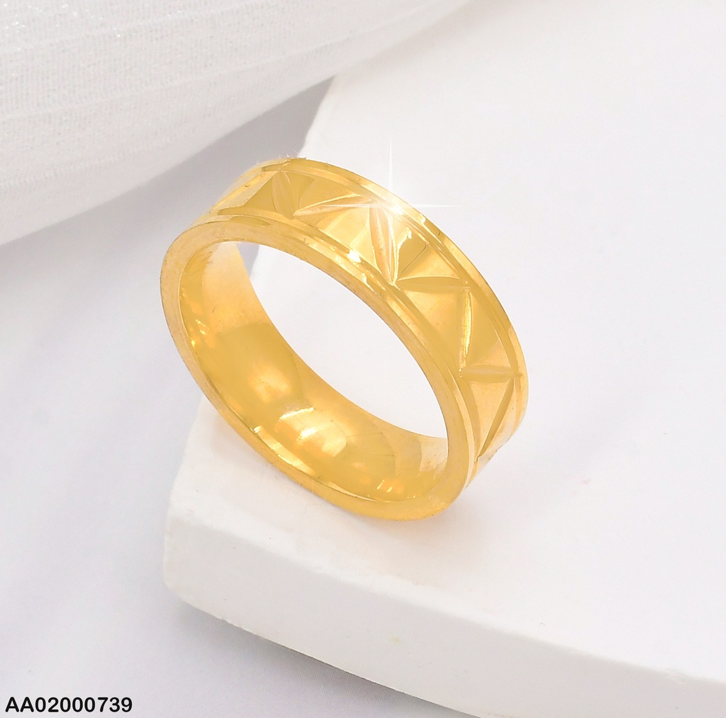 ANILLO TRIANGULO ZIC ZAC VVV LINEAS BORDE