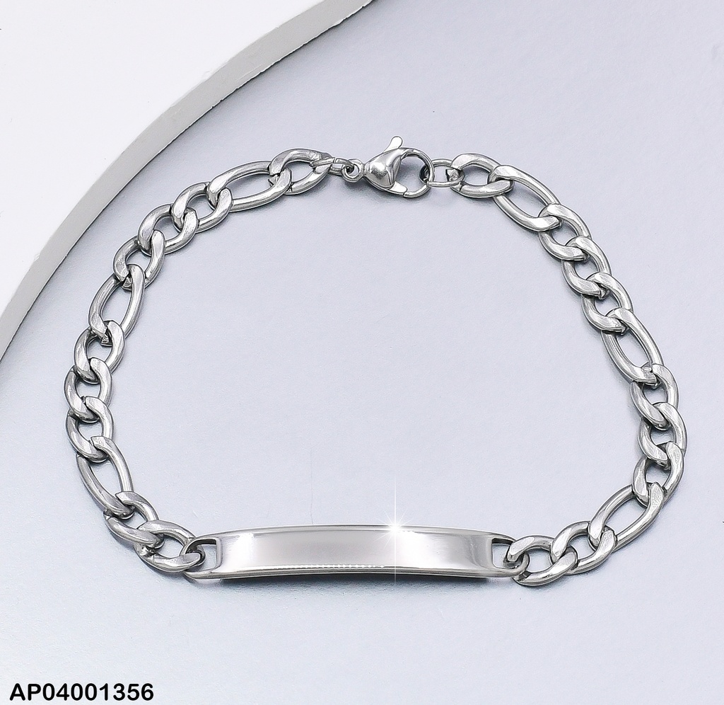 PULSERA PLATD. PLACA 3EN1 1.6NK 002A6068-67