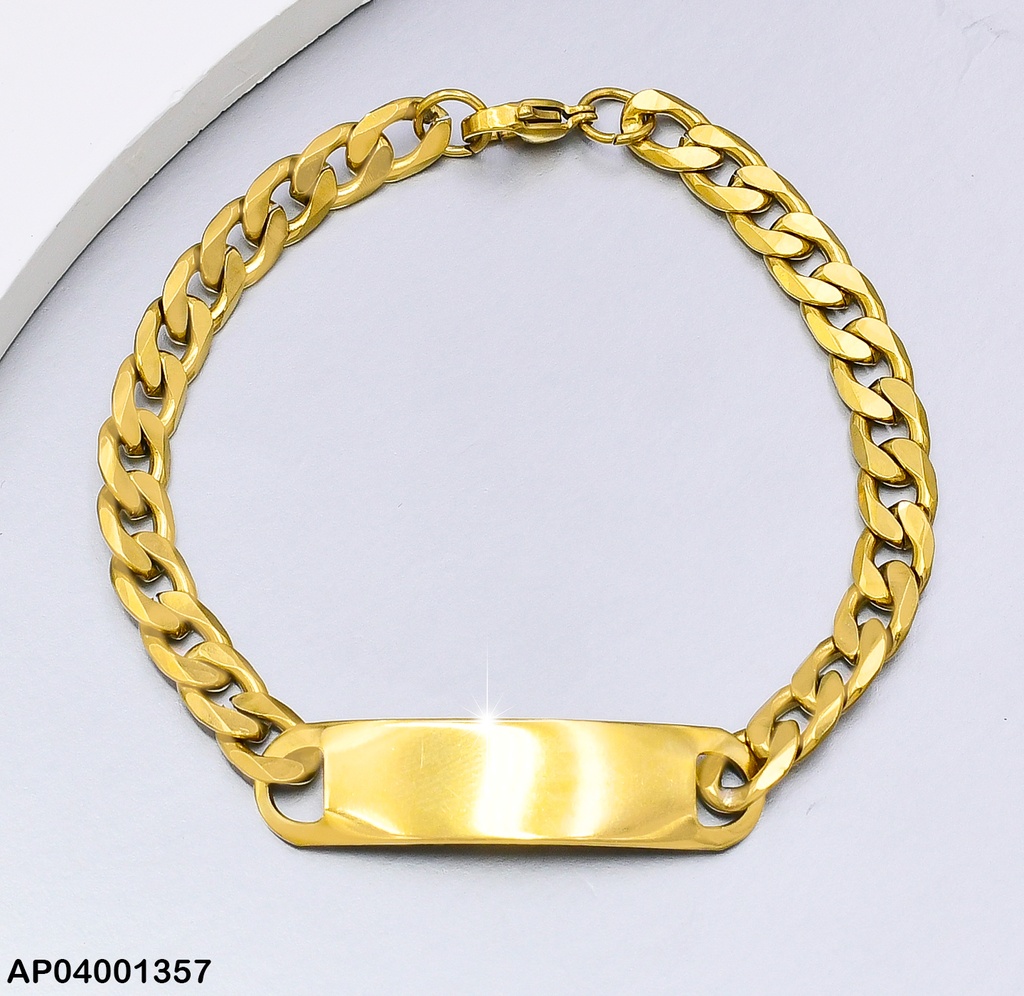 PULSERA 3EN1 PLACA 1.8NK 002F1474-86 21CM