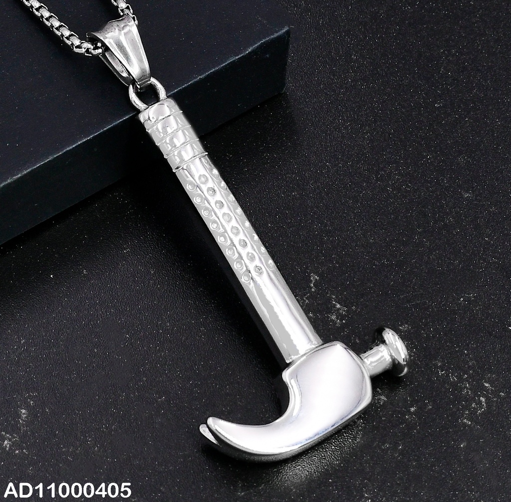 DIJE PLATEADO MARTILLO C/DETALLES 080652-106T