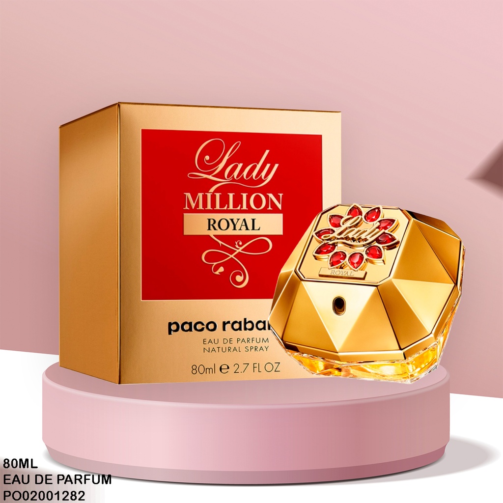 PERFUME LADY MILLION ROYAL PACO RABANNE 80ML EDP