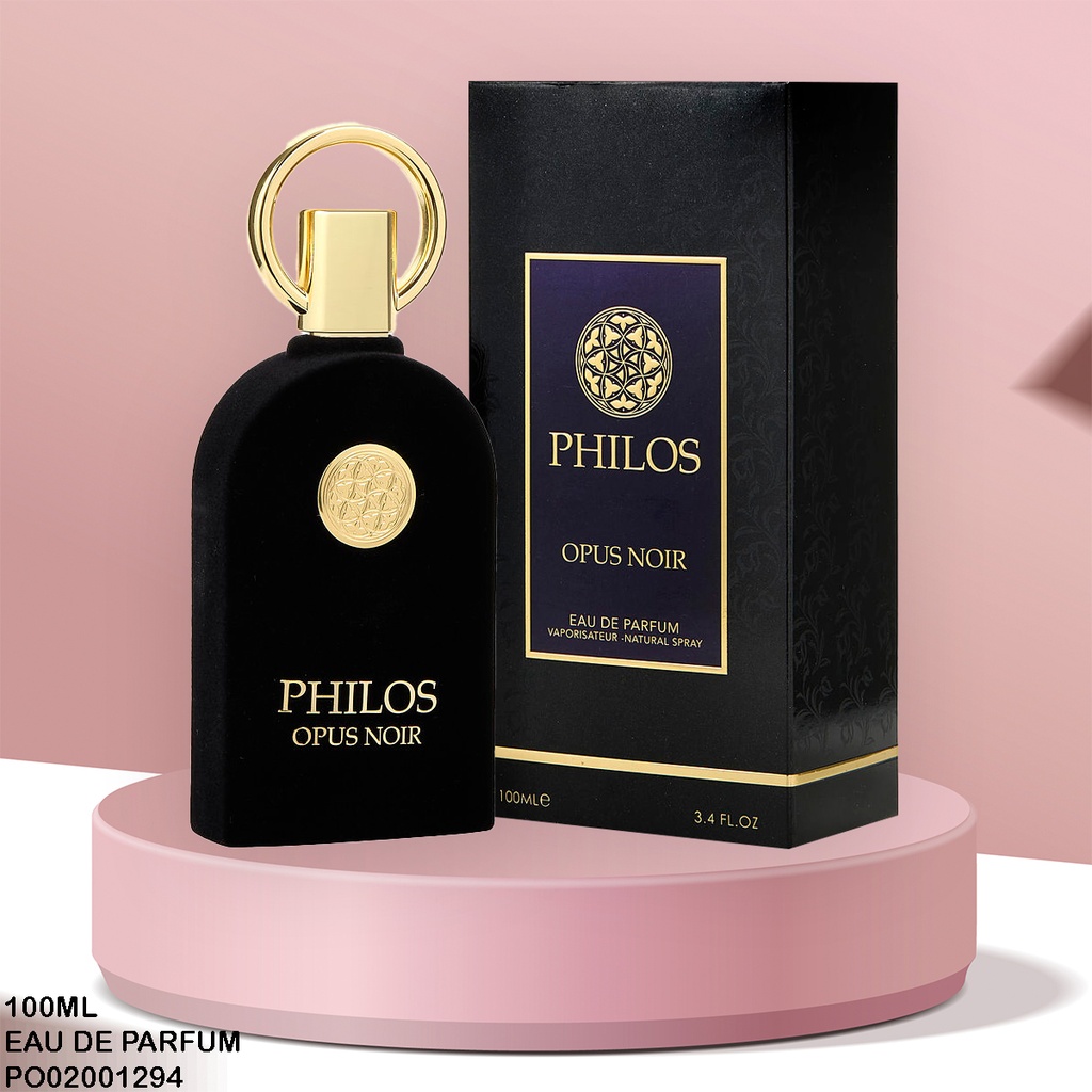 PERFUME PHILOS OPUS NOIR MAISON ALHAMBRA EDP 100ML