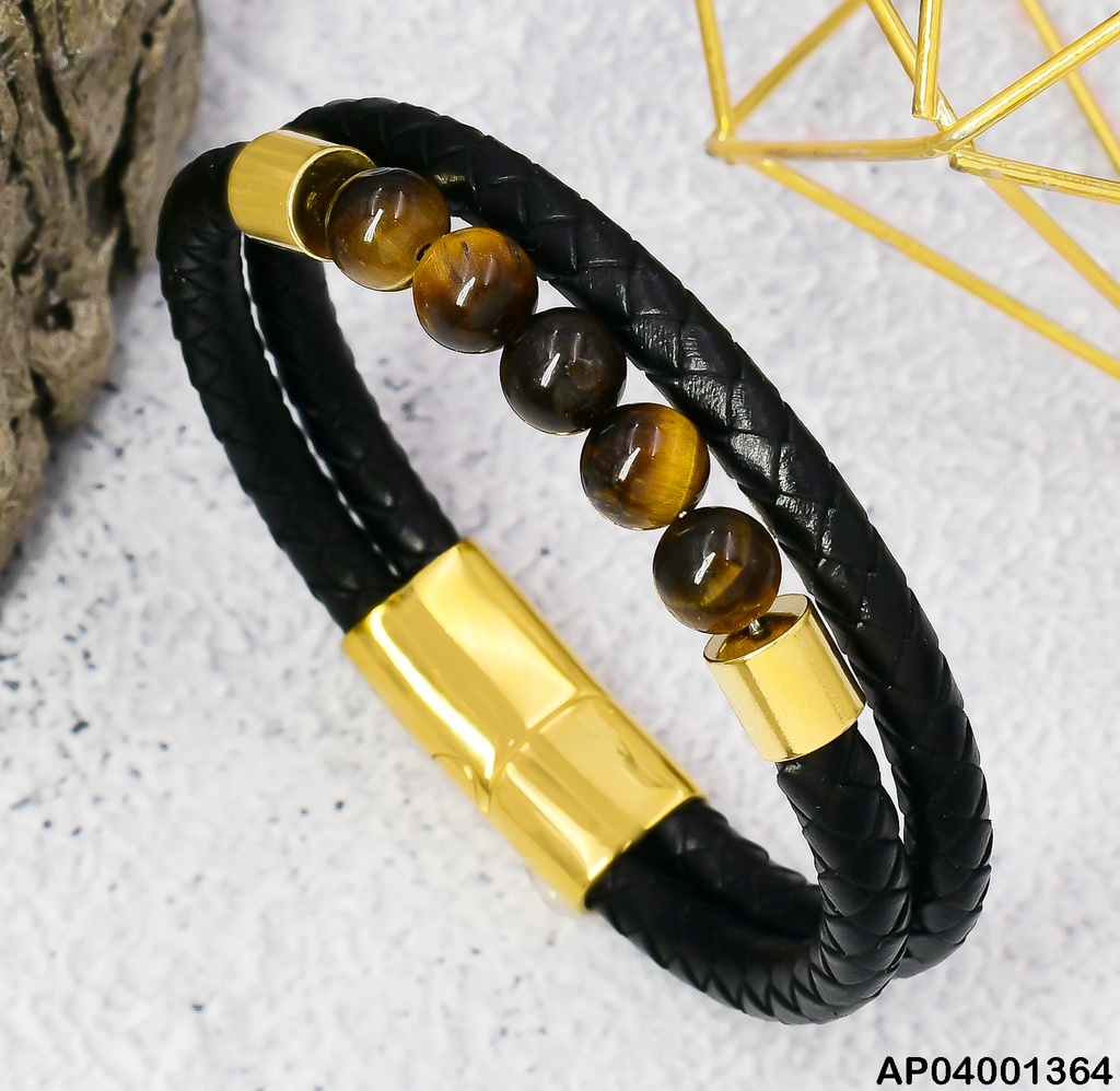 PULSERA CABALLERO OOO CAFE DOS LINEAS 080561-W167