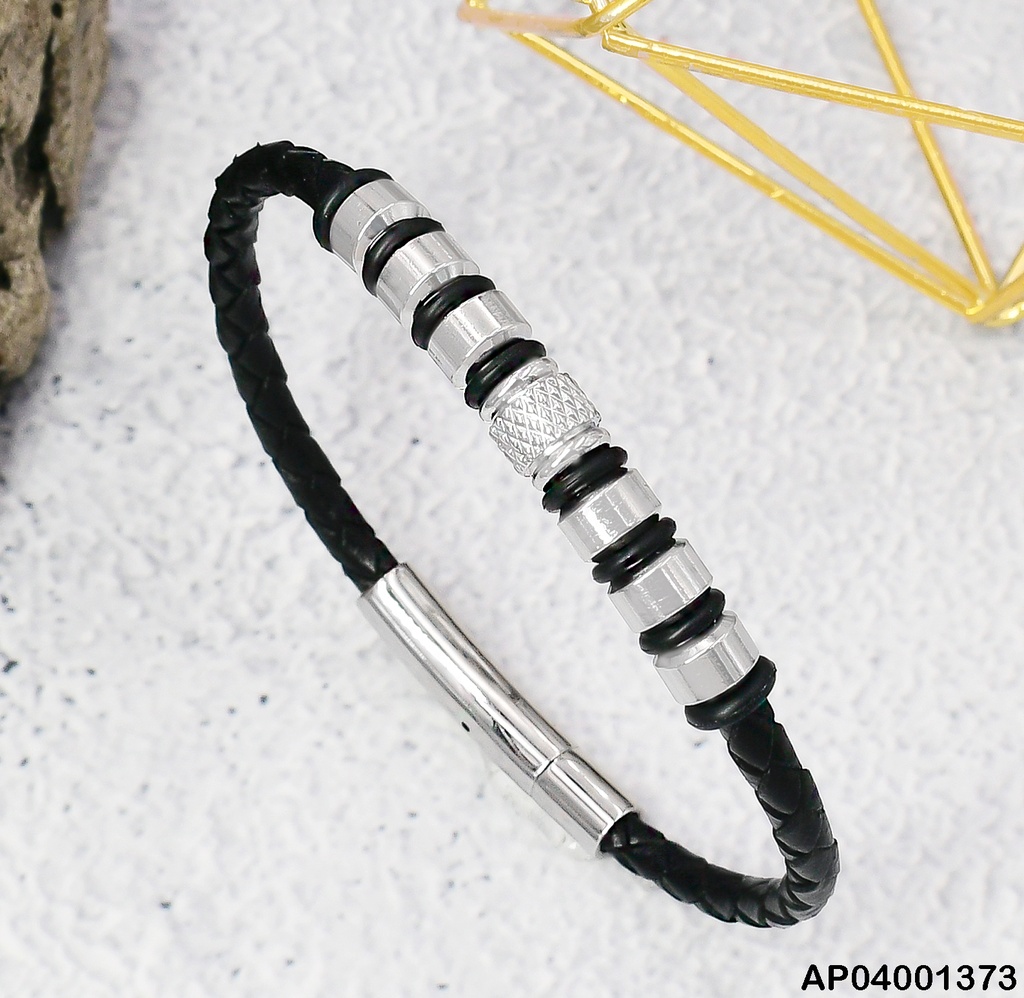 PULSERA PLATD. 7 LINEAS 081595-005