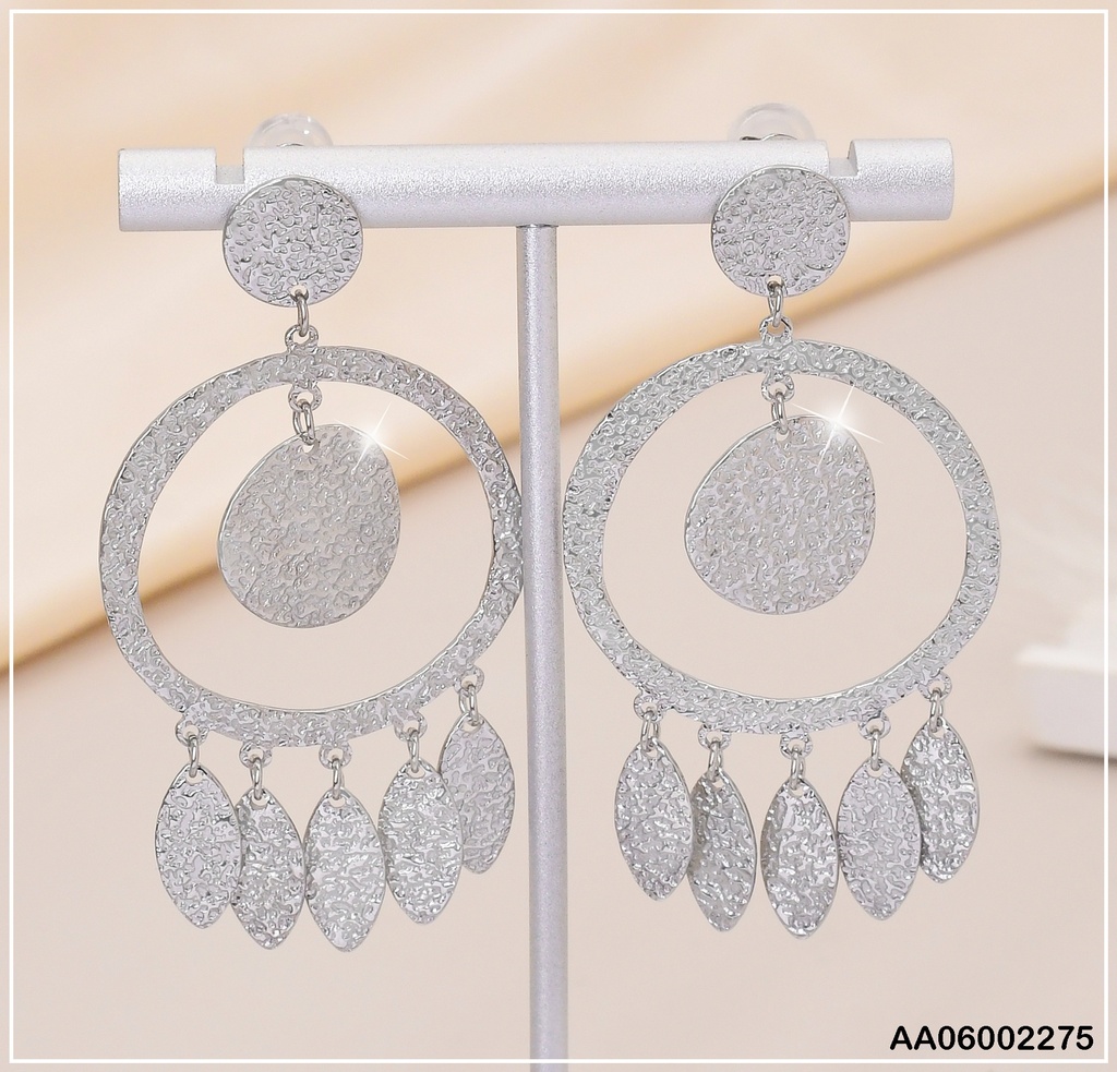 ARETES PLAT. PLACA ATRAPASUEÑO EA268-131