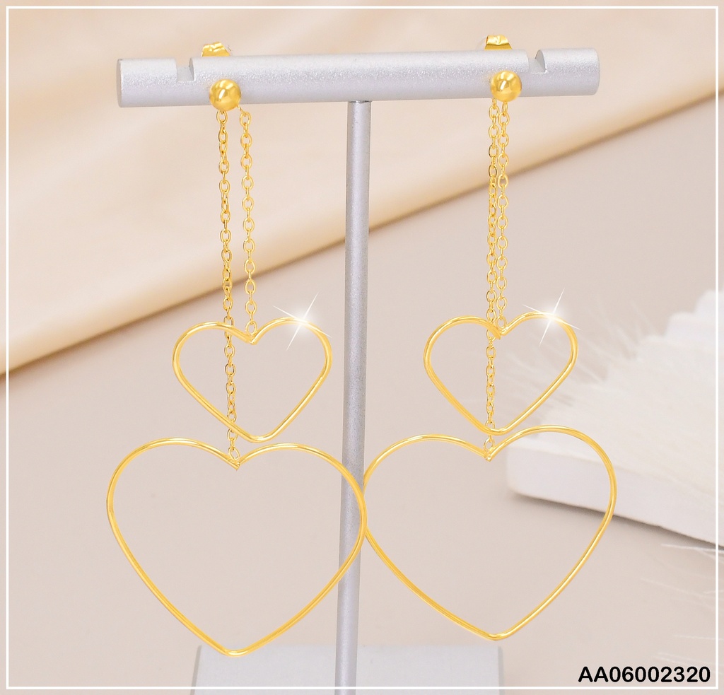 ARETES COLGANTE CORAZON EA353-45