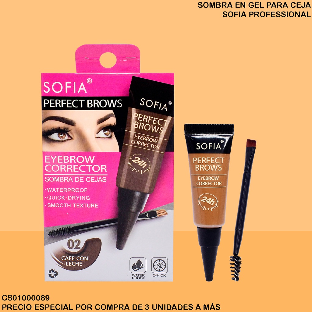 SOMBRA DE CEJAS PERFECT SOFIA CAFE CON LECHE(2) 12ML 9069