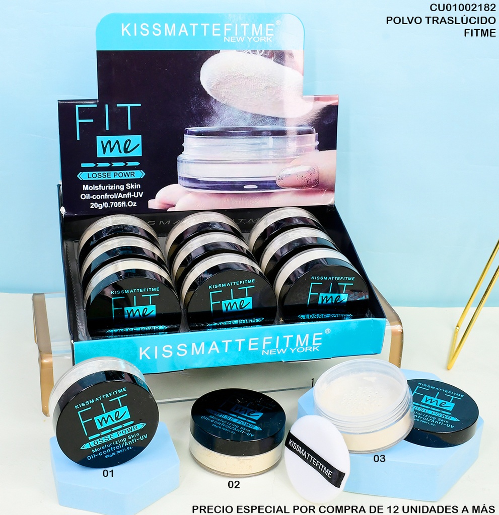 POLVO SUELTO KISSMATTEFITME F017