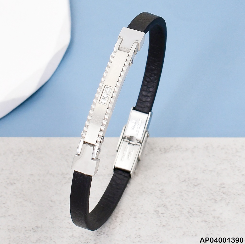 PULSERA /AC BORDE CORRUGADO 3 ZIRC VD081620-164