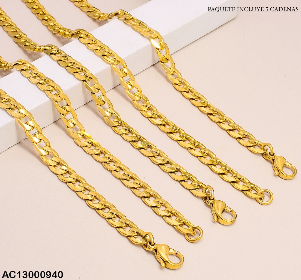 PAQ.5 CADENAS MARTILLADAS ESLAB.UNIF 1.6NK 8448