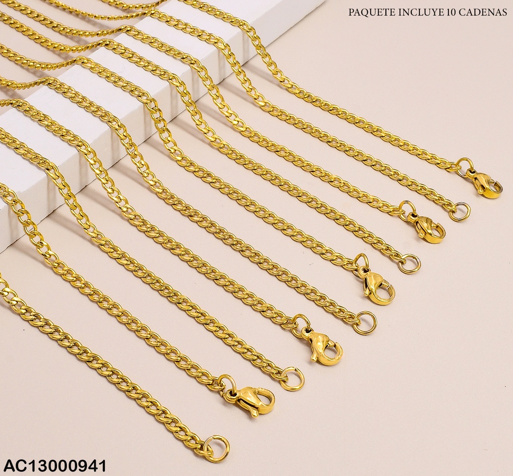 PAQ.10 CADENAS ESLABONES UNIFORMES 0.8NK T9810