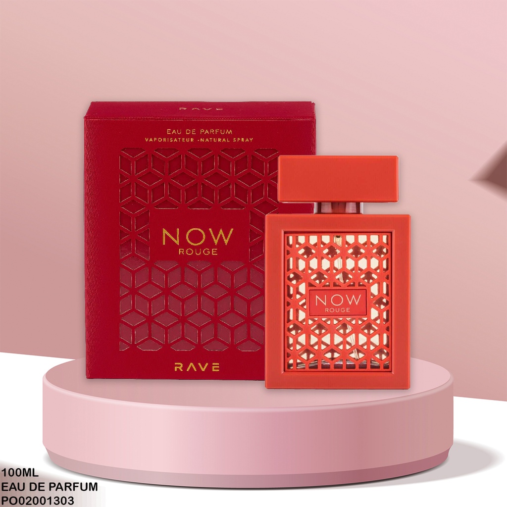 PERFUME RAVE NOW ROUGE LATTAFA WOMEN EDP 100ML