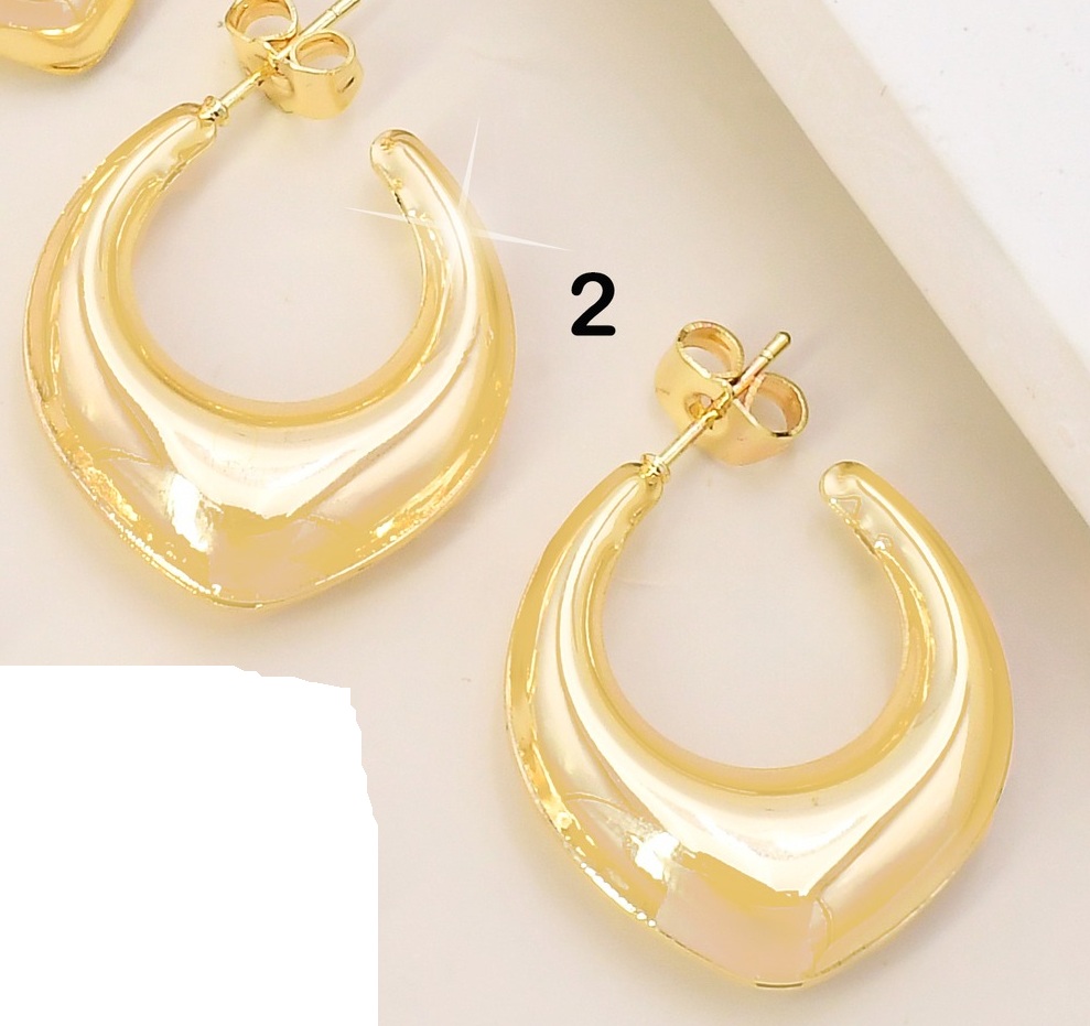 ARETES  "U" INFLADA  N3645-245