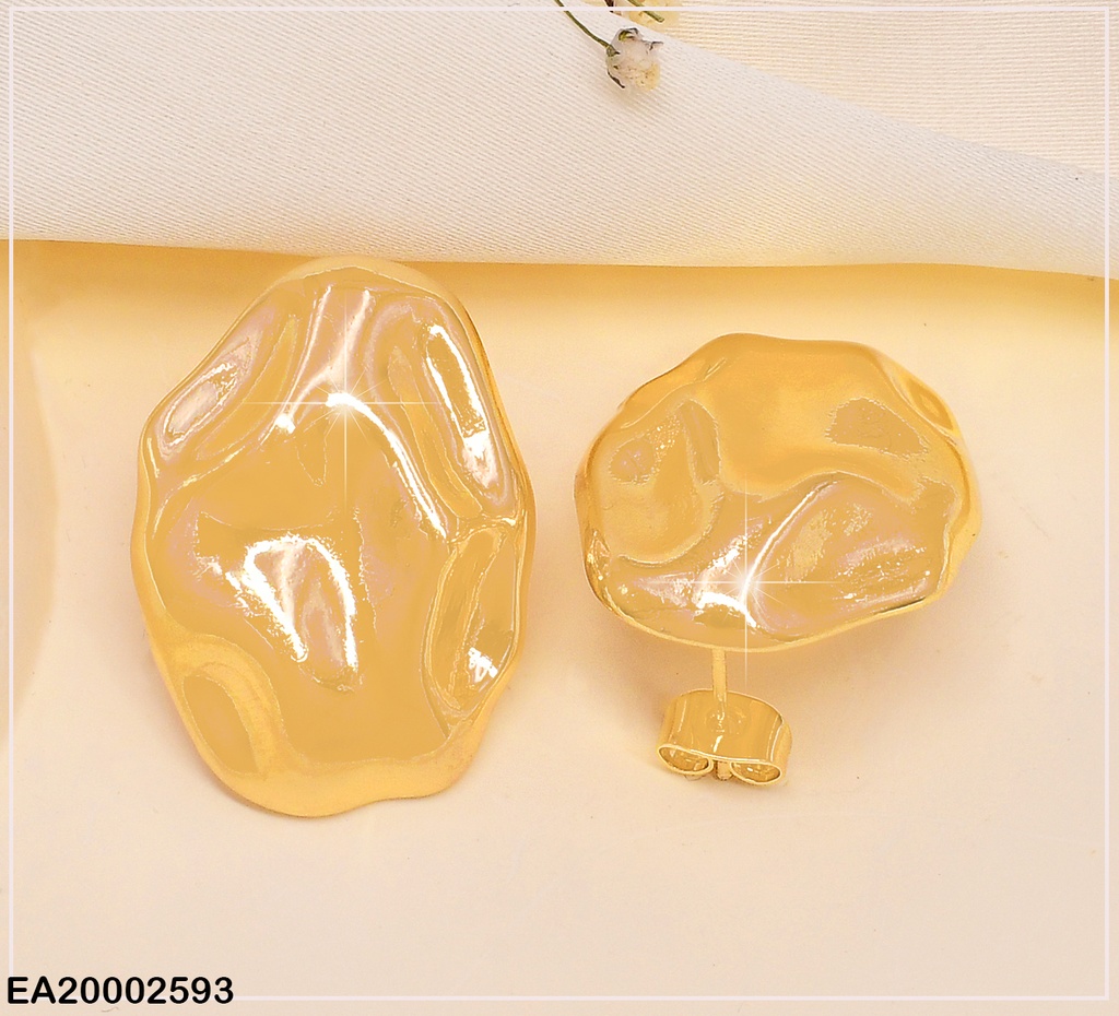 ARETES OVALADOS SUPERFICIE IRREGULAR EE647-130 F4130-212 (NPE2025)
