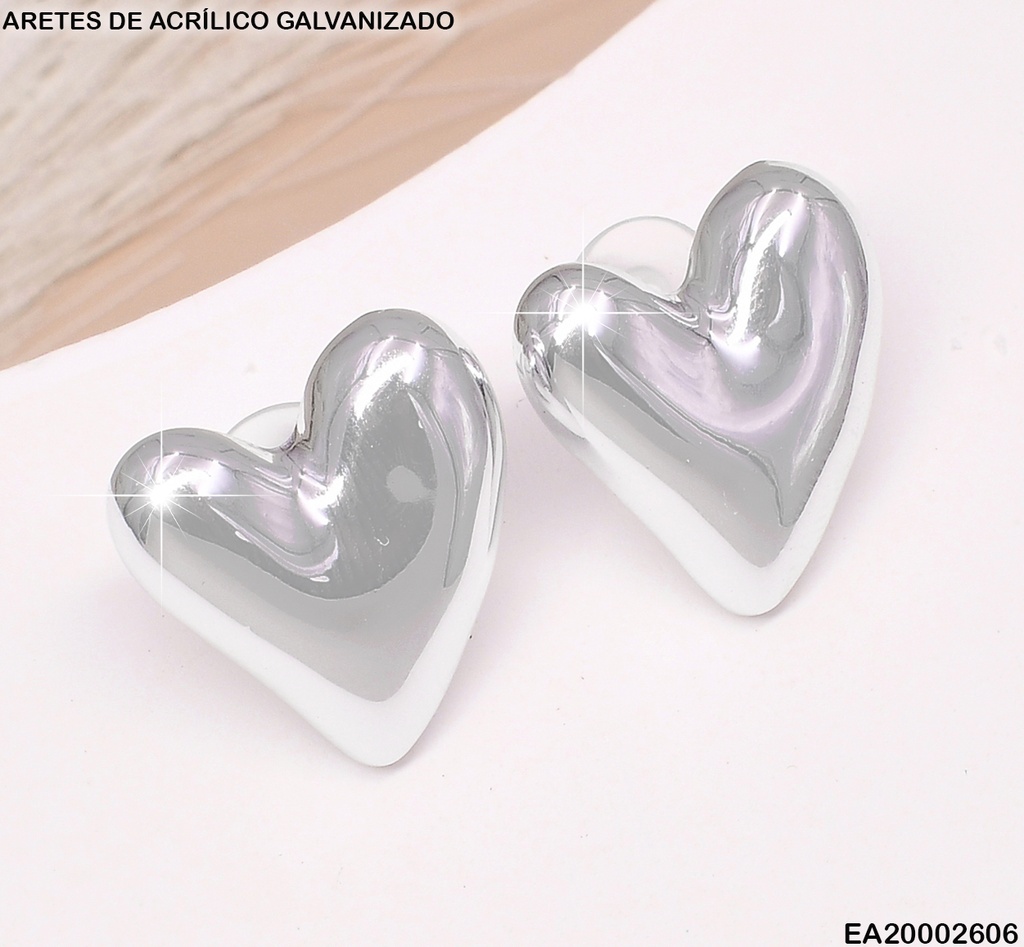 ARETES GALVANIZADOS PLAT.(CCB)CORAZÓN INF.EE581-215