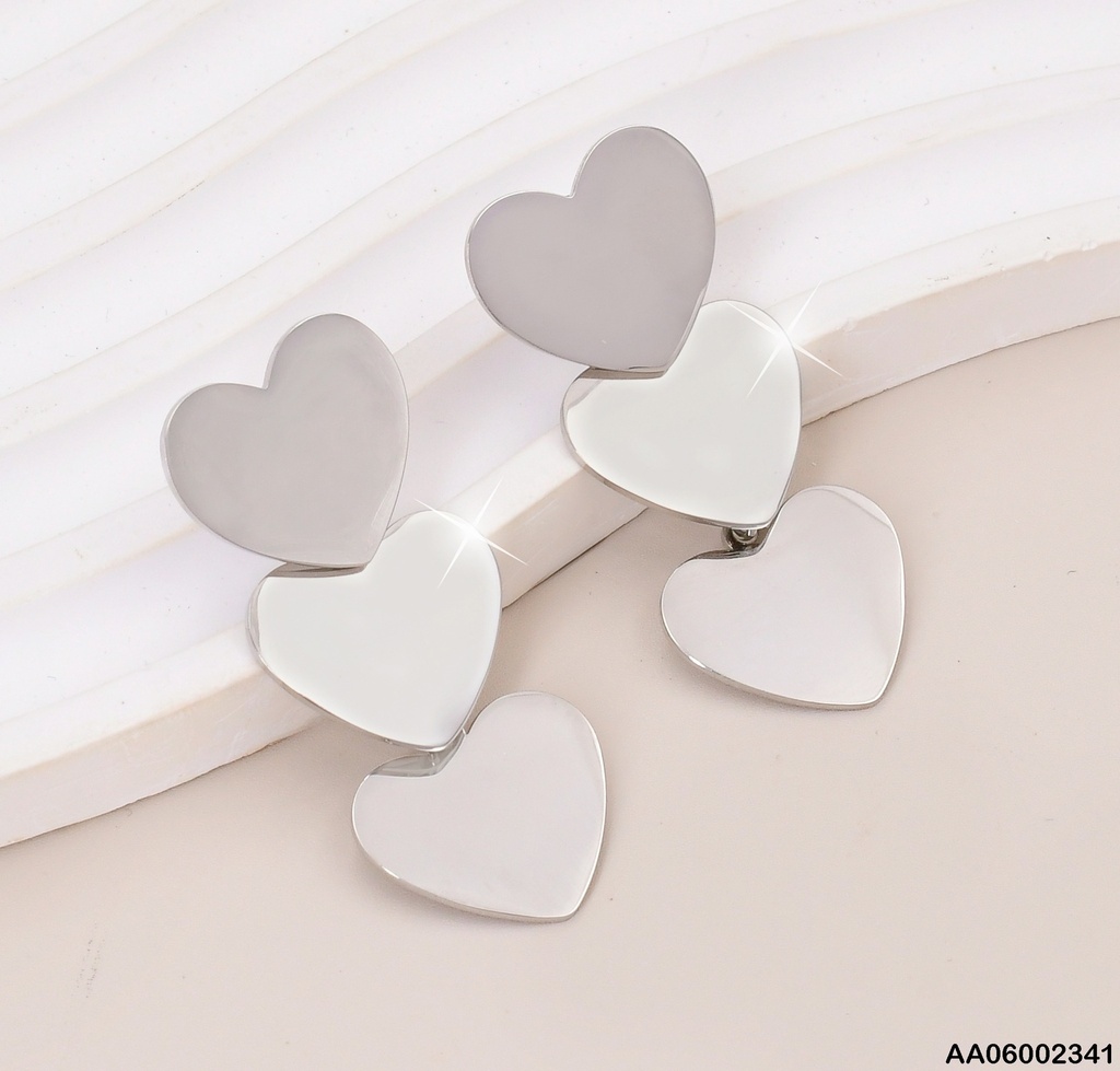 ARETES PLAT. 3 CORAZONES PLACAS VERTICALES EA553-131