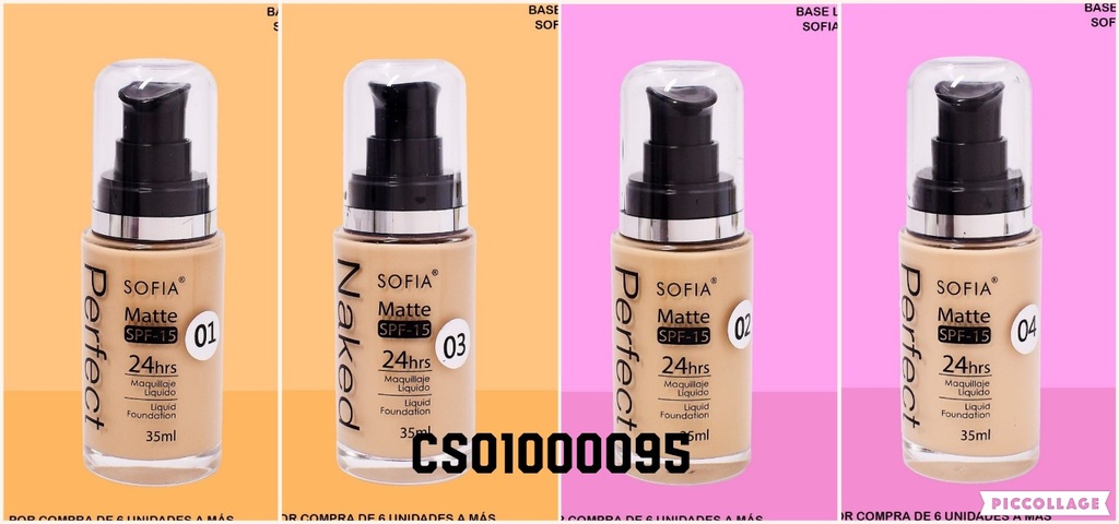 BASE NAKED/PERFECT S904B/S904A SOFIA