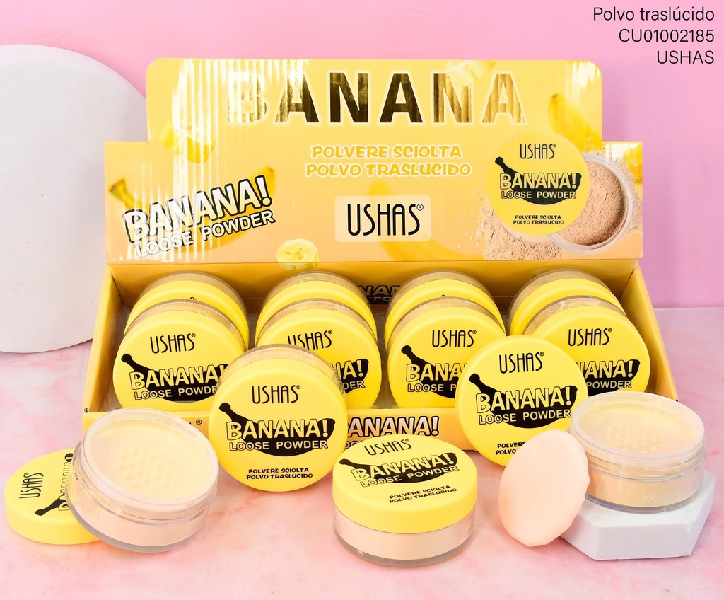 POLVO SUELTO BANANA USHAS FC651(01)