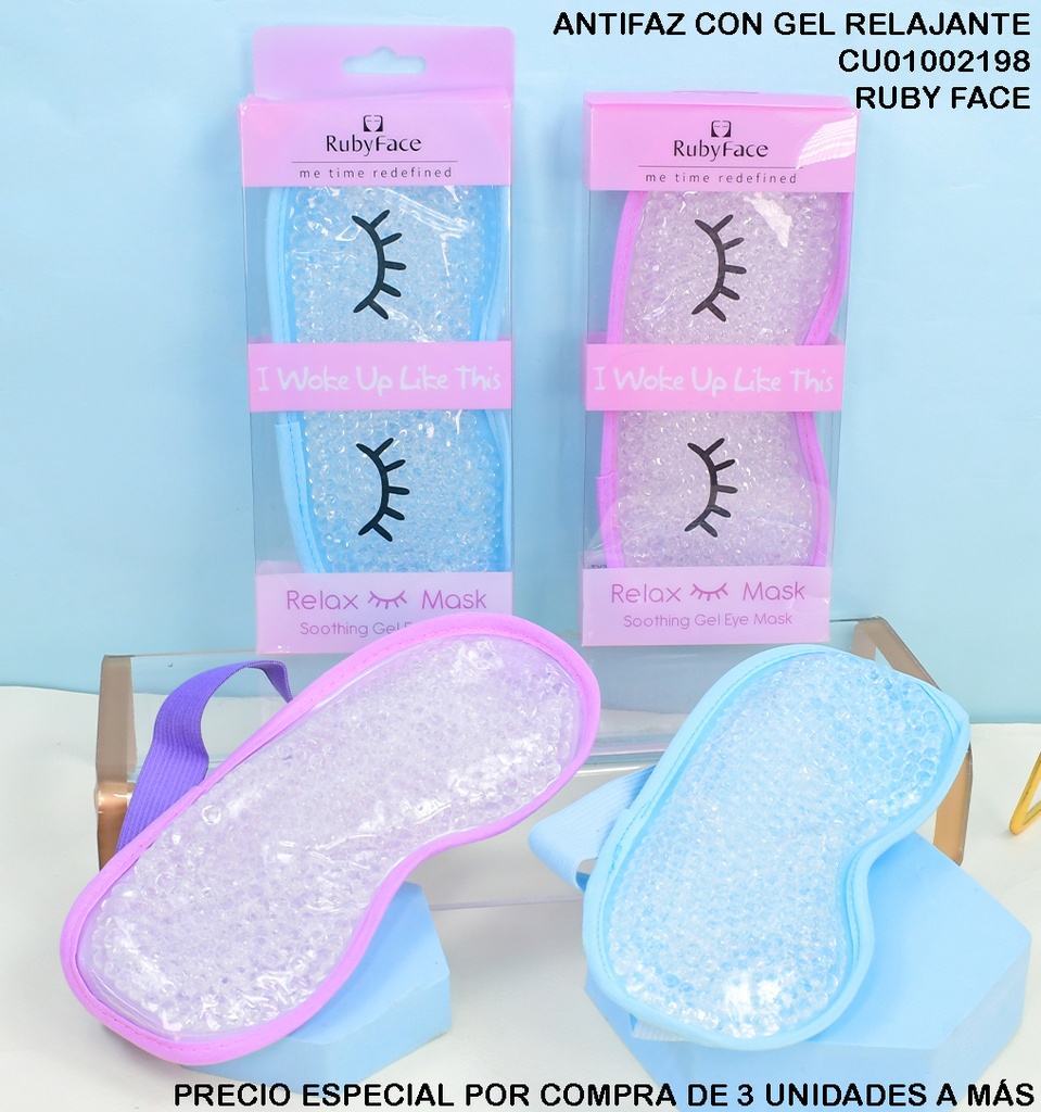 ANTIFAZ GEL RELAX RUBY FACE COL.SURT. MOD.BFYZ