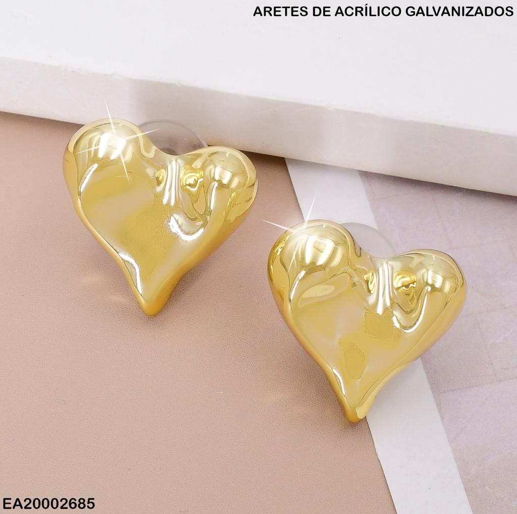 ARETES CORAZON IRREG.GALVANIZADOS EE558-215(CCB)