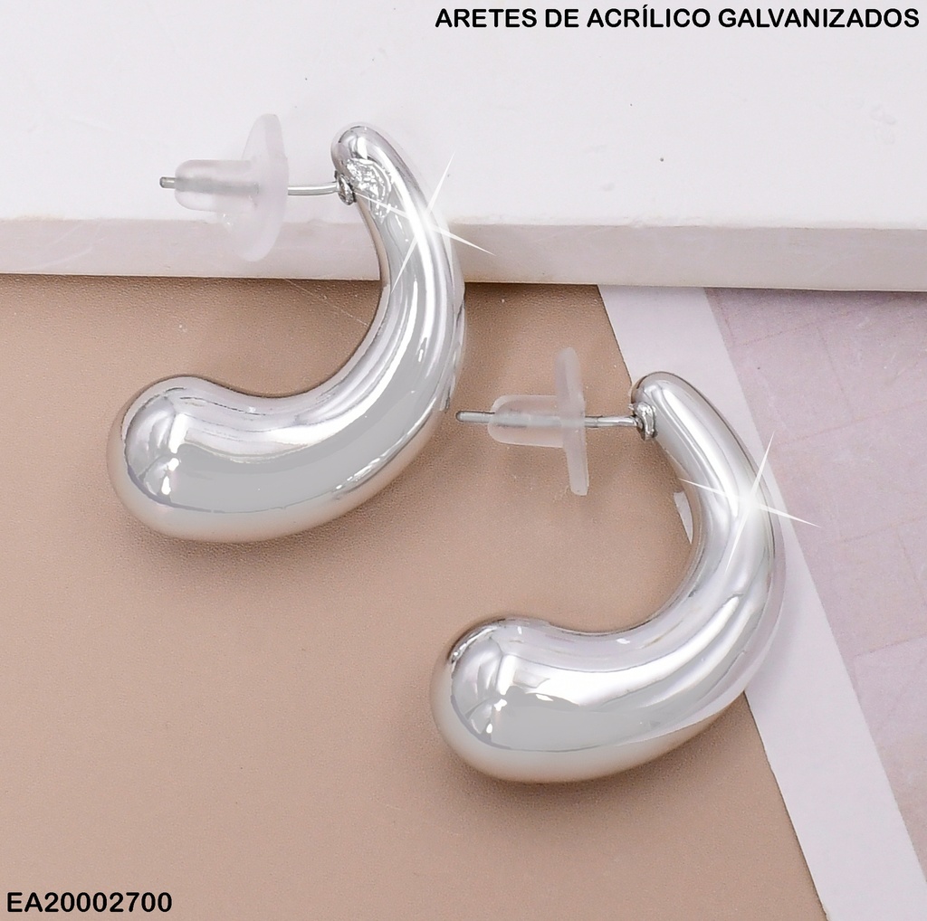 ARETES PLAT. GOTA ALARGADA"J"GALVANIZADOS(CCB)EE595-215