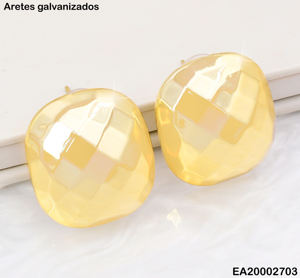 ARETES CUADRADO RELIEVES GALVANIZADOS(CCB)EE584-215