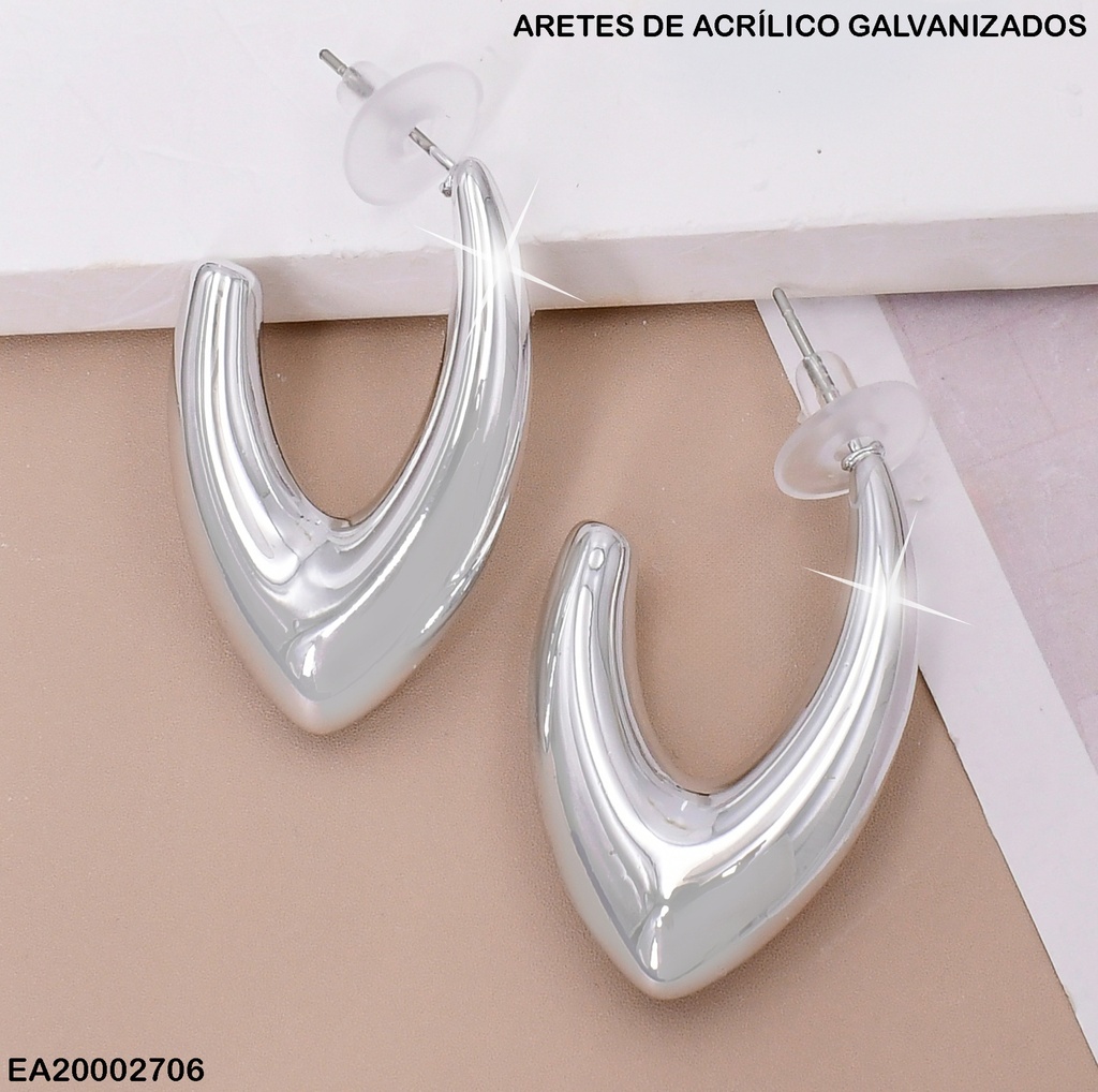 ARETES PLAT."V"INFLADAS GALVANIZADAS(CCB)EE611-215