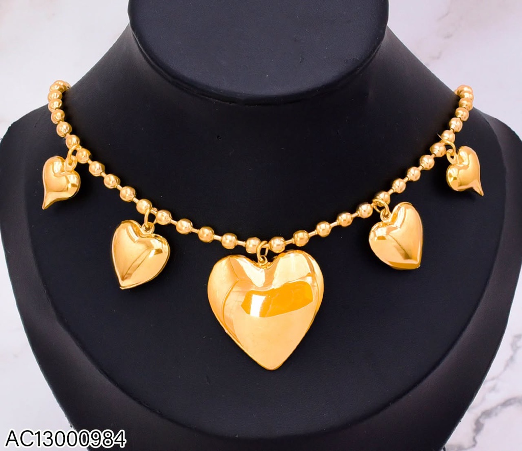 CADENA PELOTITAS DIJES:4💛INF./GRANDE CA261-131