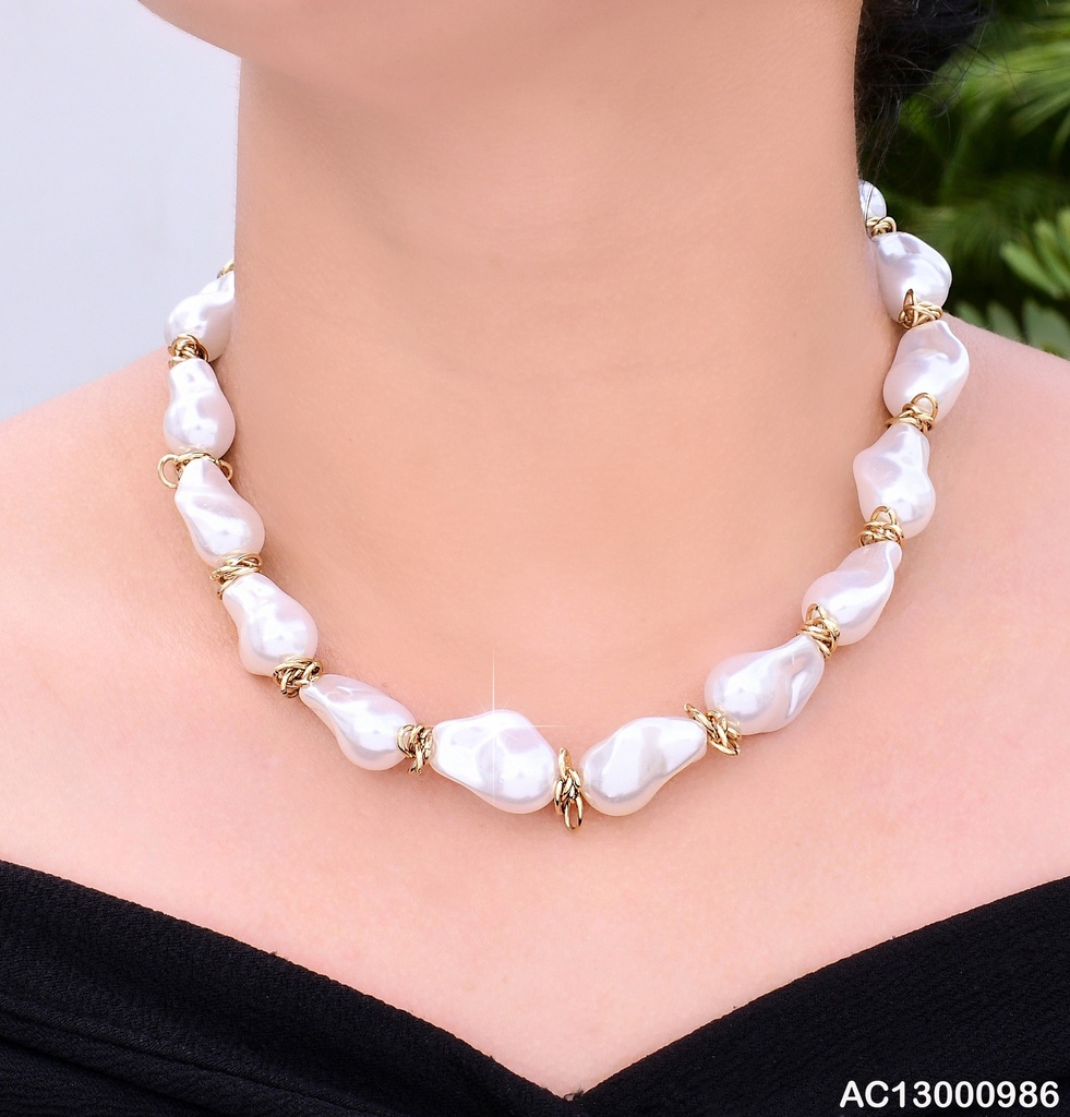CADENA PERLAS CULTIVADAS ESLAB.DOR CA263-131