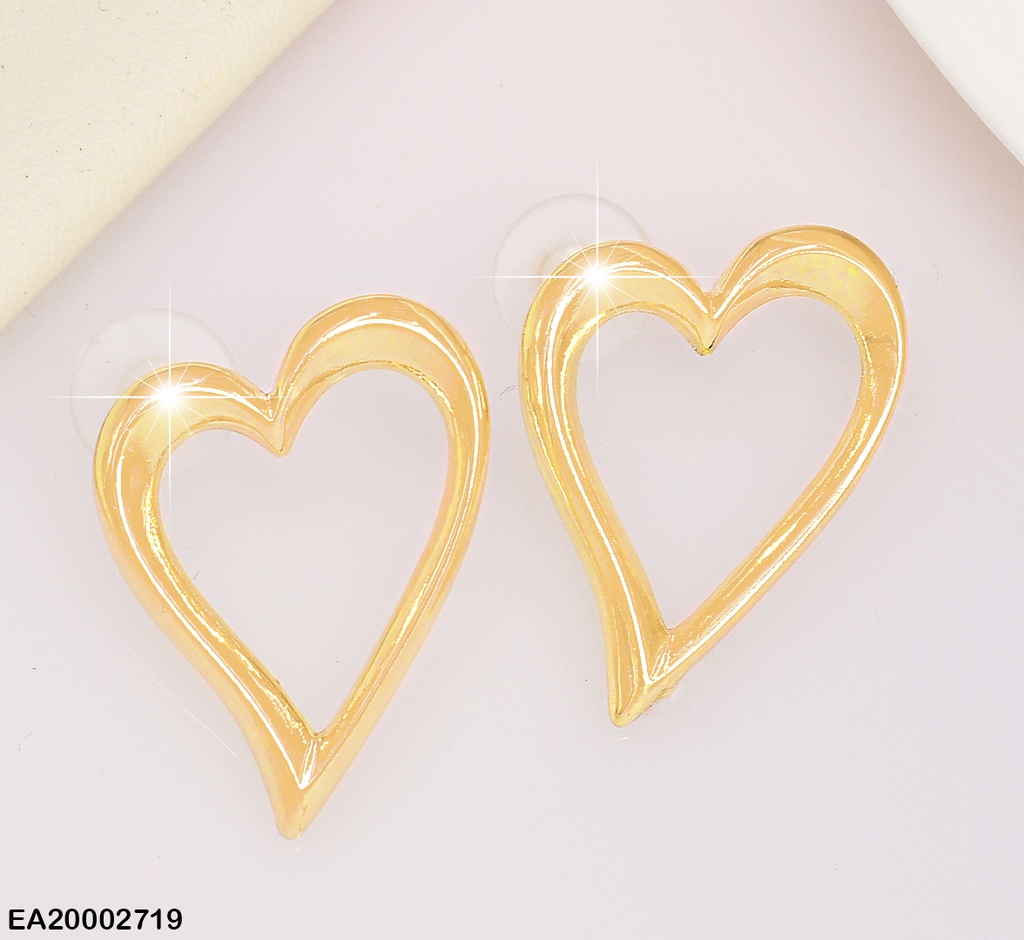 ARETES CROQUIS CORAZON RELIEVE EE631-130