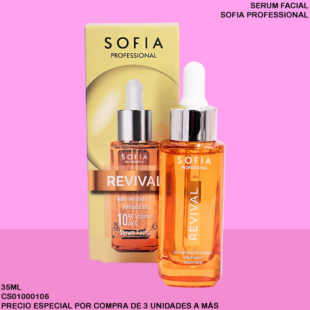 SERUM FACIAL REVIVAL VIT."C" SOFIA 35ML S404C