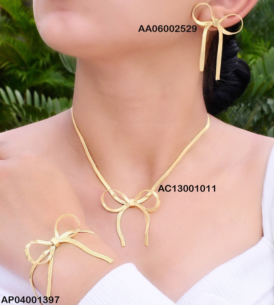 CADENA DOR / DIJE LAZO MOD.CA304-45