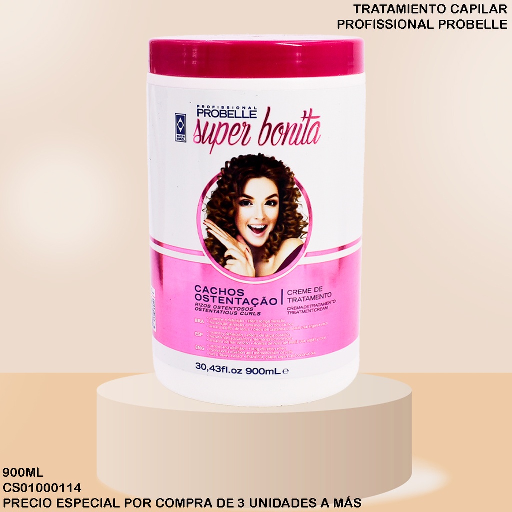 CREMA TRATAMIENTO RIZOS OSTENTOSOS PROBELLE 900ML E01728/20015