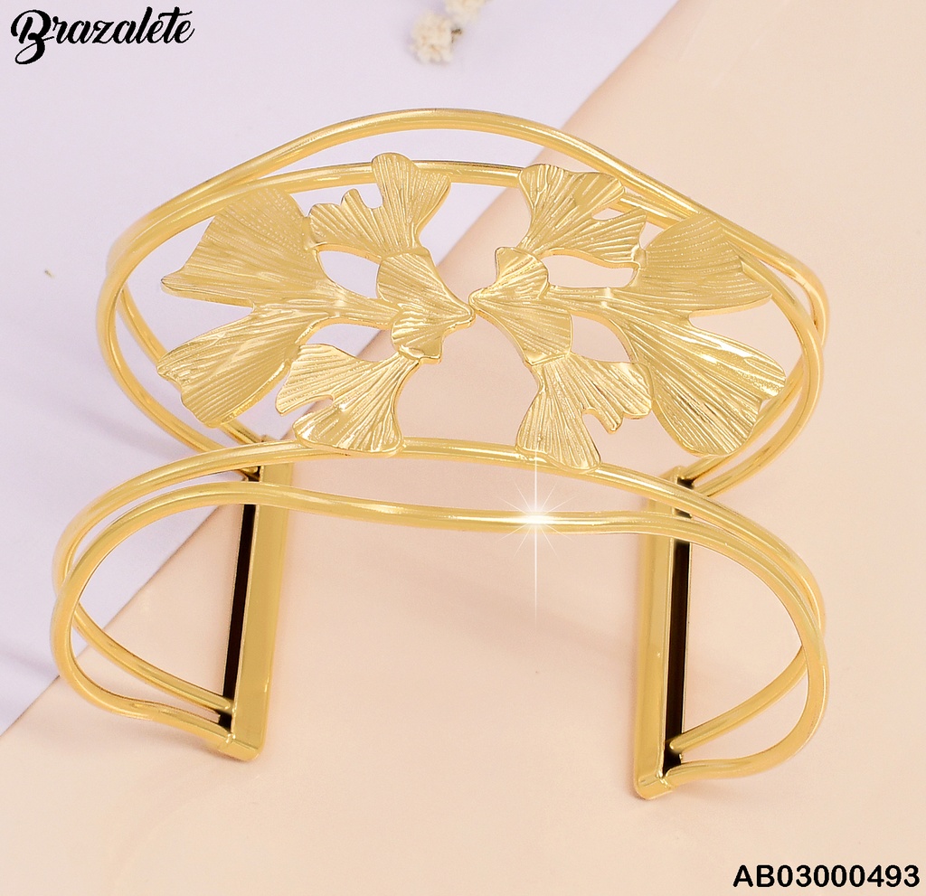 BRAZALETE CENTRO CORAL A RAYAS BA165-45