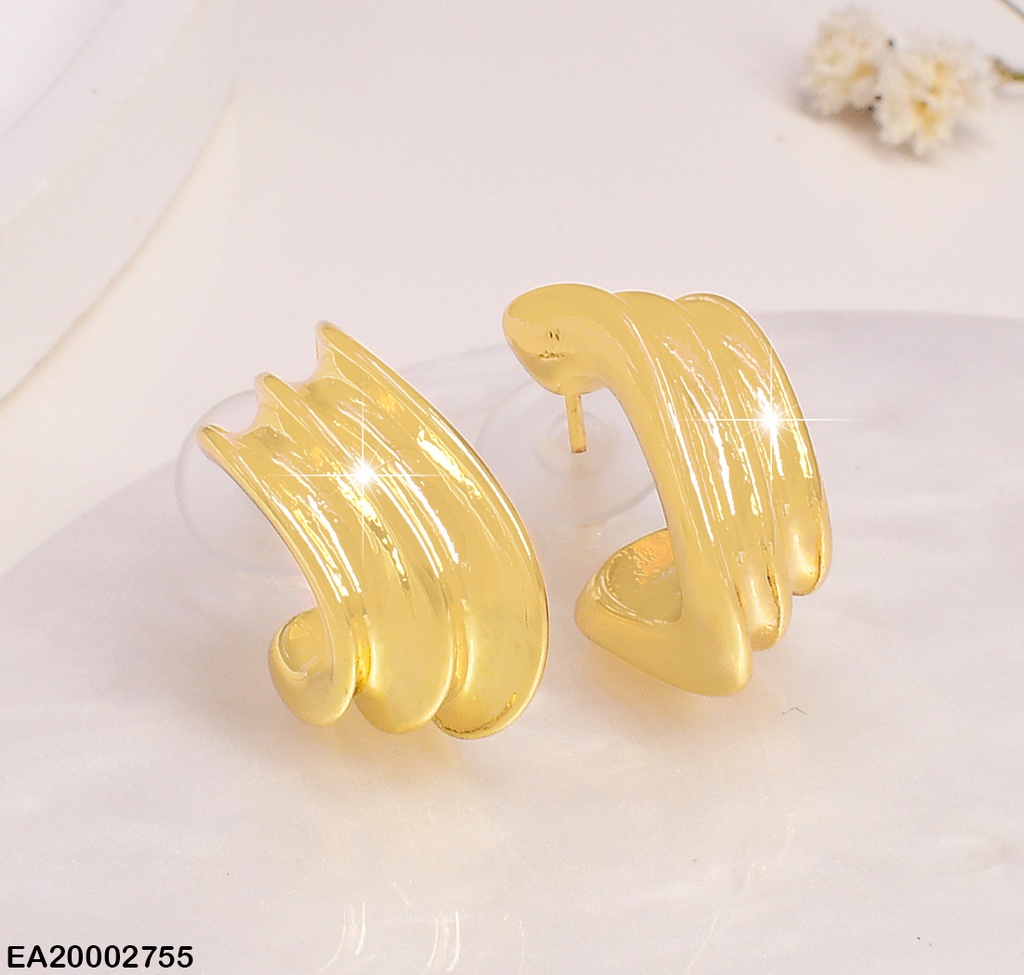 ARETES TRIPLE"J" UNIDOS EN RELIEVE EE709-130