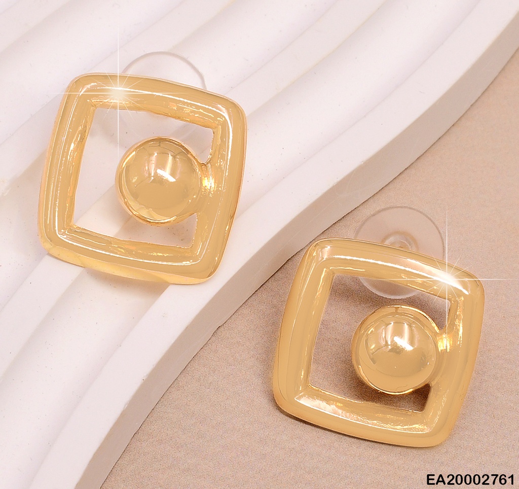 ARETES DOR. CUADRO/ PELOTA PART. INTERIOR DERECHA EE705-130