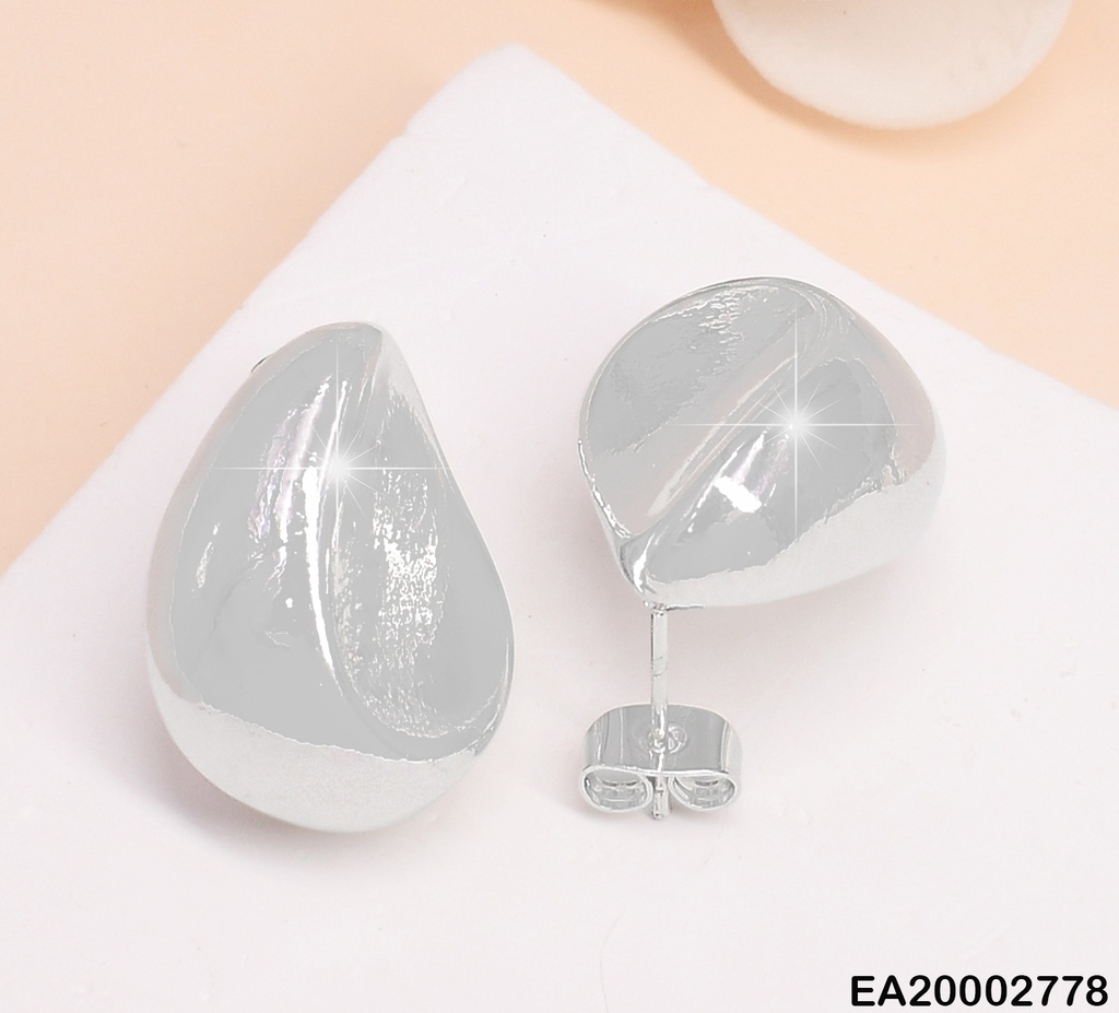 ARETES PLAT. GOTA APLANADA EE720-130 (TDC) (NPE2025)