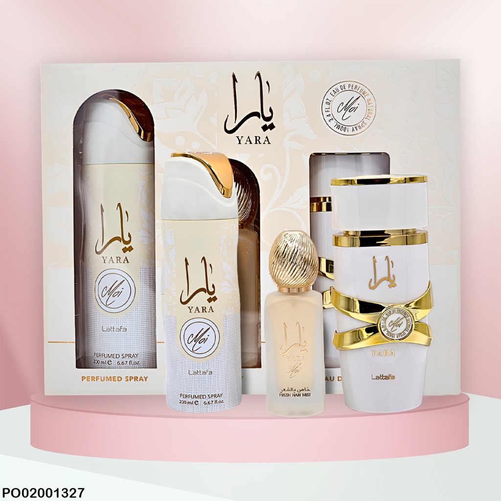 SET PERFUME LATTAFA YARA MOI 3PCS