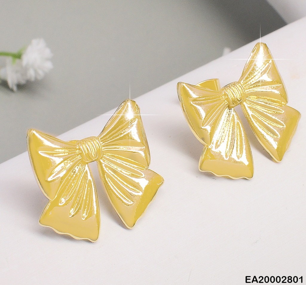 ARETES LAZOS DORADOS C/PLIEGOS EE792-9
