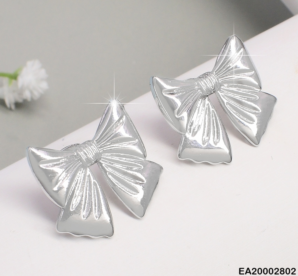 ARETES PLAT.LAZOS DORADOS C/PLIEGOS EE793-9