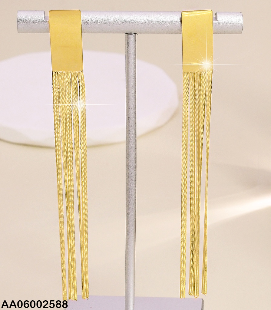 ARETES RECT.VERTICAL C/5 LINEAS COLGANTES EA554-131