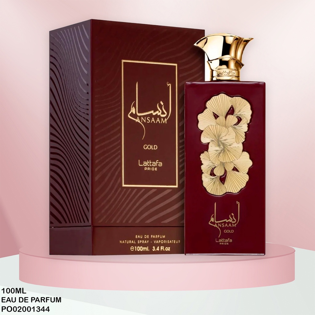 PERFUME LATTAFA PRIDE ANSAAM GOLD UNISEX EDP 100ML