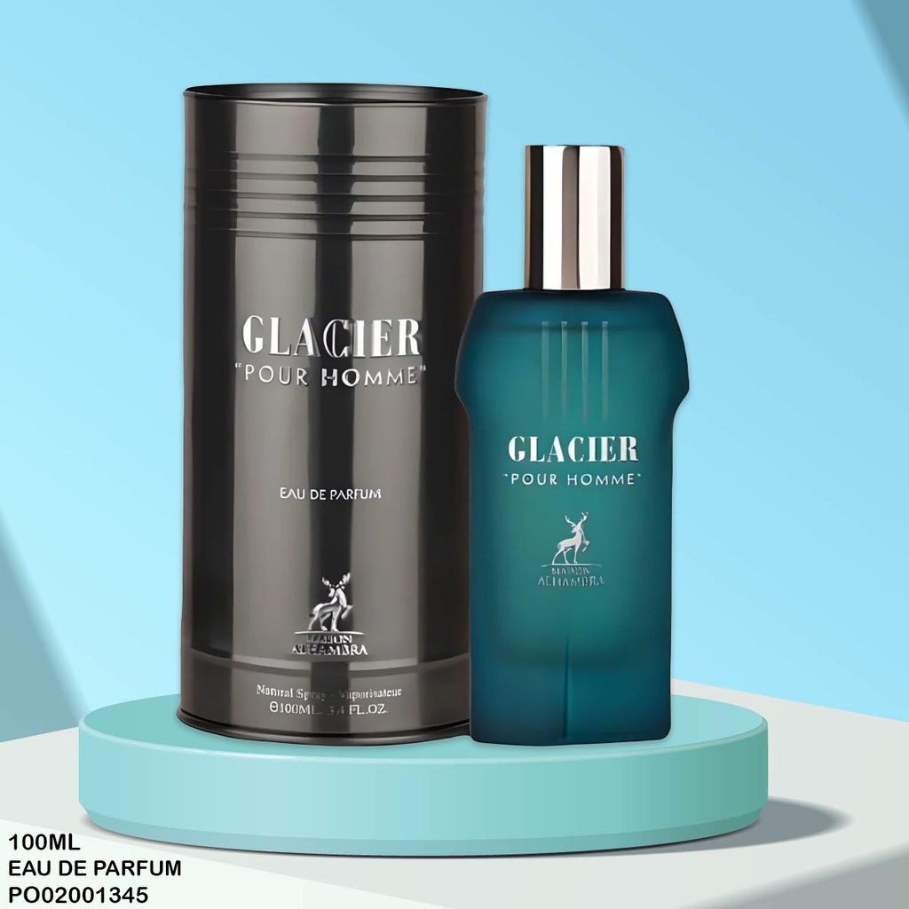 PERFUME MAISON ALHAMBRA GLACIER POUR HOMME 100ML EDP