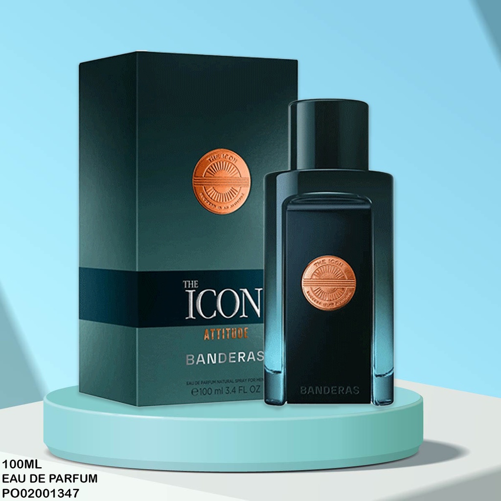 PERFUME THE ICON ATTITUDE MEN A.BANDERAS 100ML EDP