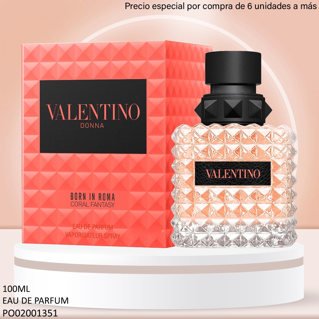 PERFUME VALENTINO BORN IN ROMA CORAL FANTASY 100ML EDP