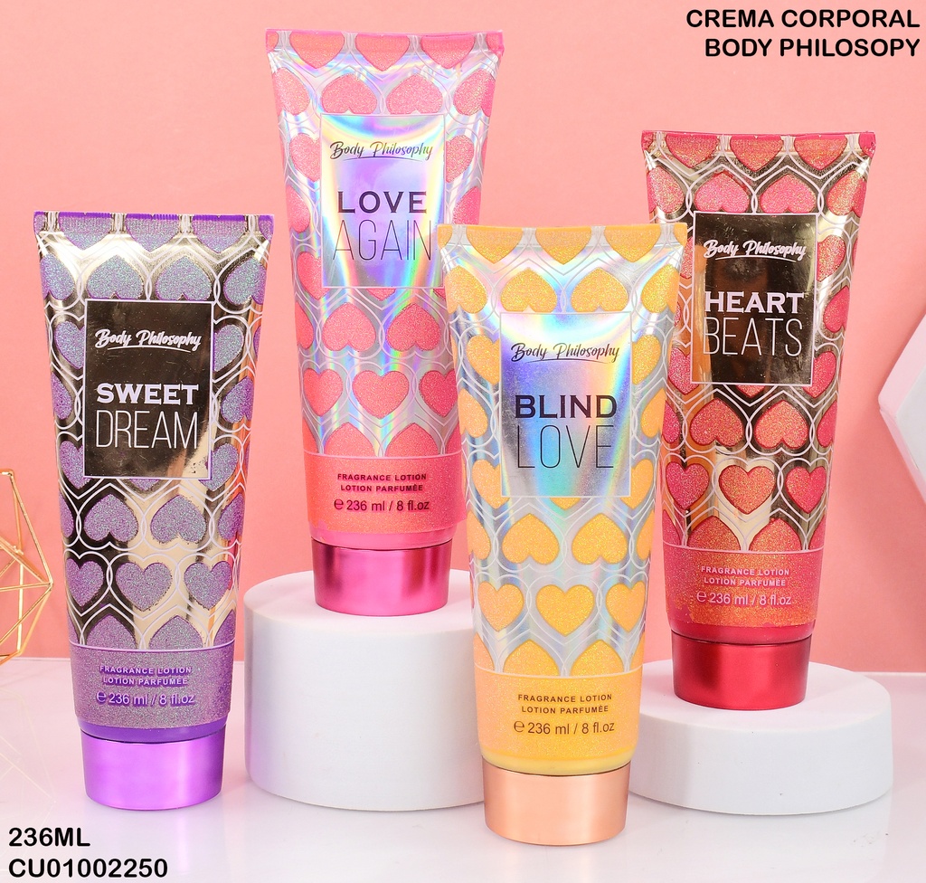 CREMA LOVE FRAGANCIAS SURTIDAS 236ML B0018-HB (CBF)