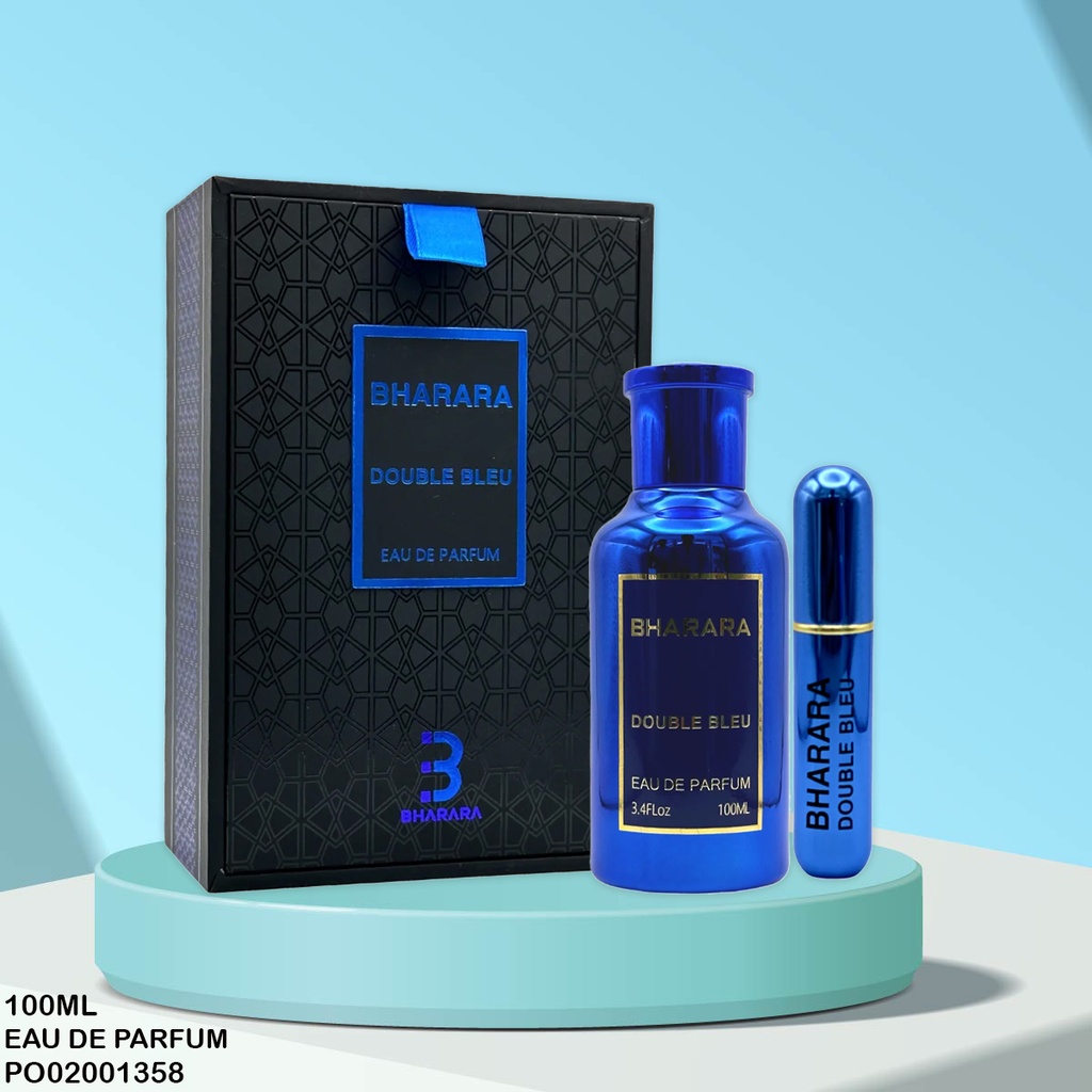 PERFUME DOUBLE BLEU BHARARA EDP 100ML