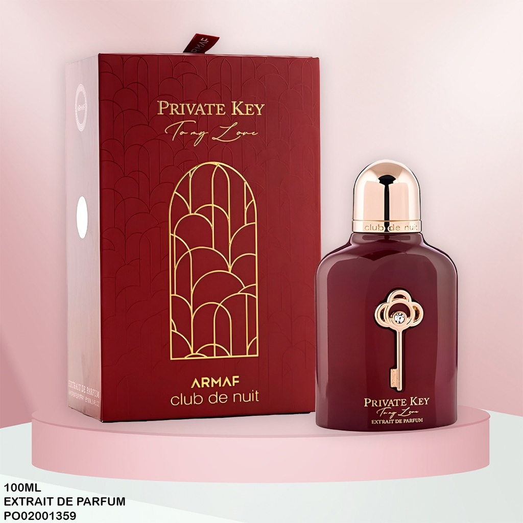 PERFUME PRIVATE KEY TO MY LOVE ARMAF 100ML EDP