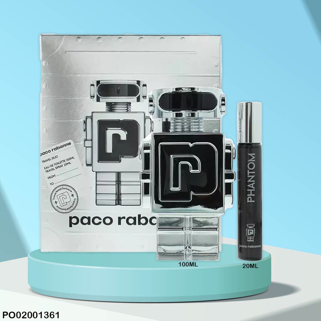 ESTUCHE PHANTOM PACO RABANNE 2PCS(20/100ML) EDT