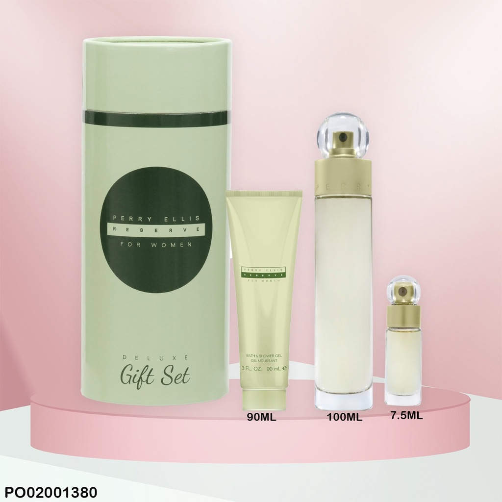 ESTUCHE PERRY ELLIS RESERVE WOMEN 4PCS
